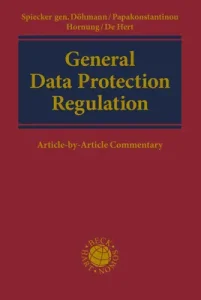 Book Cover: General Data Protection Regulation (GDPR)